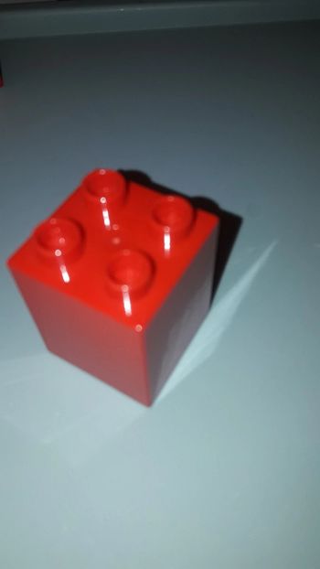 Pièce duplo rouge