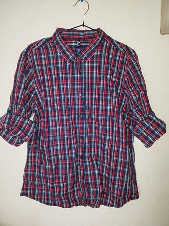 Chemise carrelé femme