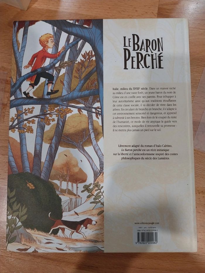 Bande dessinée le baron perché éditions jungle - photo numéro 2