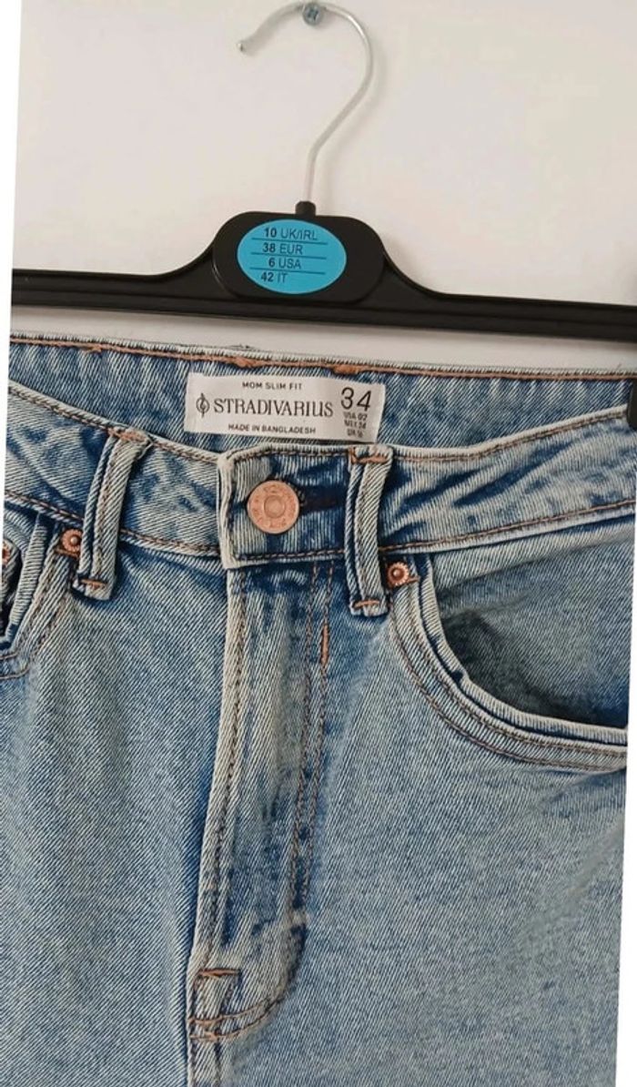 Jean mom Stradivarius - photo numéro 3