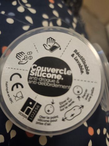 Couvercle anti drogue- anti renversement- neuf