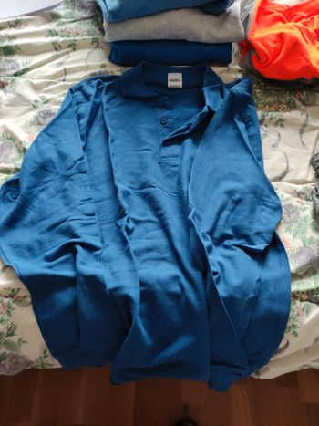 Polo de travail manches longues taille M