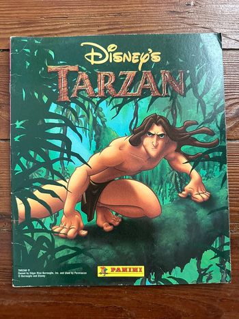 Album livre Panini complet stickers autocollants Disney Tarzan jungle