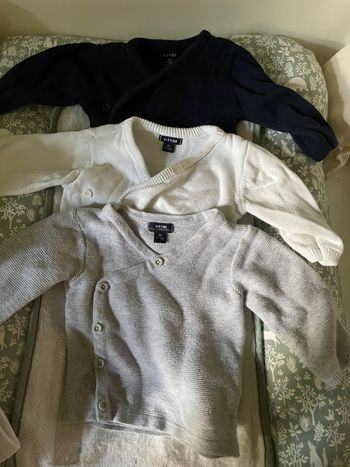 Lot de 3 gilets kiabi