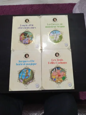 4 livres les plus beaux contes par Marlène Jobert