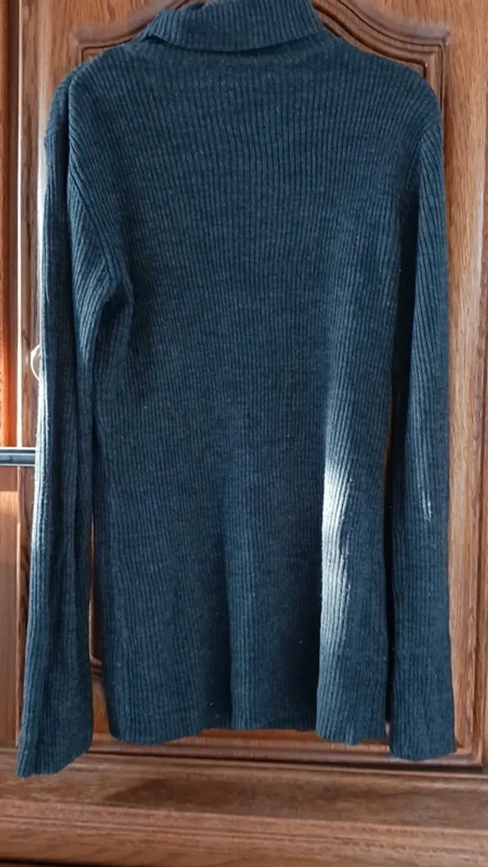 pull long col roule taille 42/44 / xl k woman - photo numéro 2