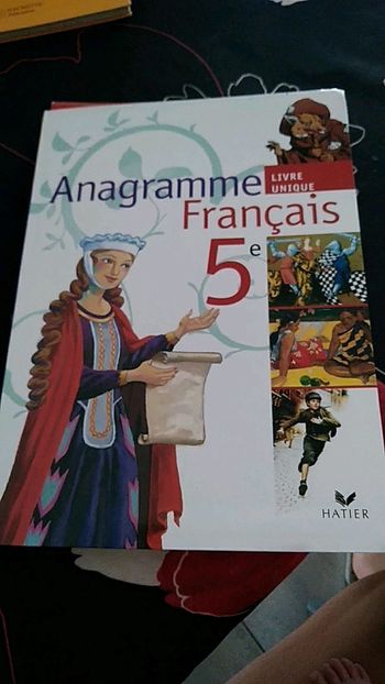 Manuel de français 5e Anagrammes livre unique