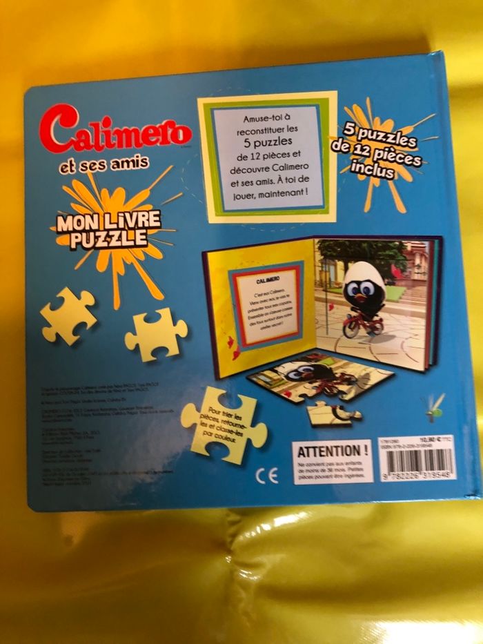 Mon livre puzzle calimero et ses amis - photo numéro 6
