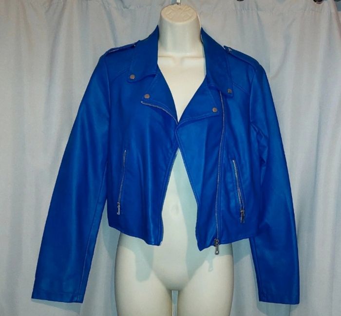 Veste en cuire