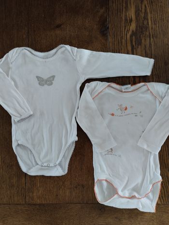 Lot de 2 bodies 🤍