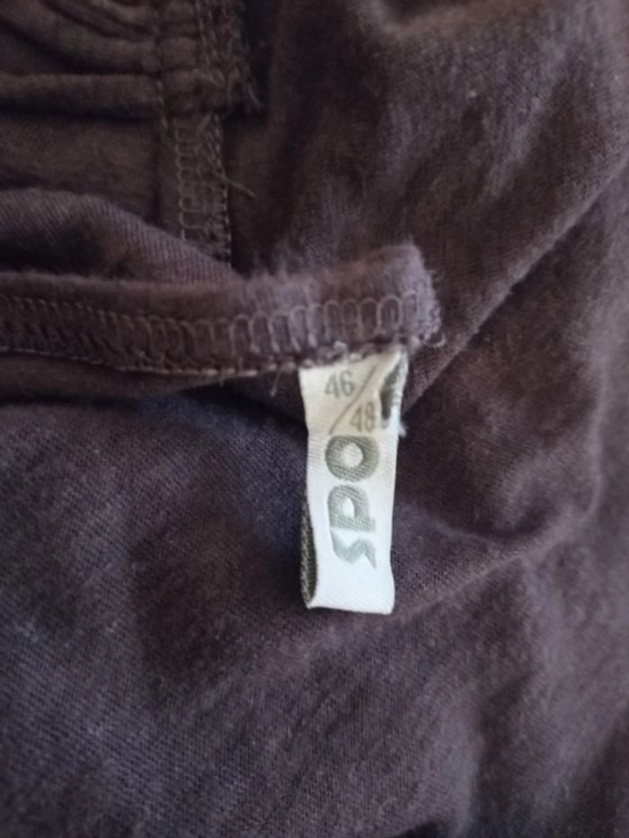 Débardeur dos croisé marron - photo numéro 5