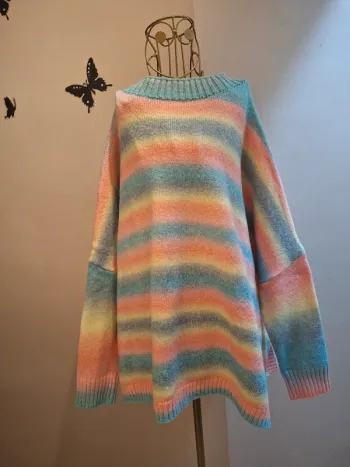 Pull multicolore