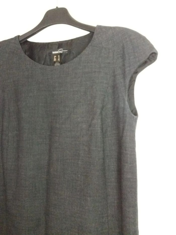 Robe Mango taille M gris foncé chiné - photo numéro 2
