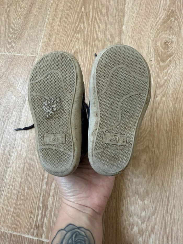 👟 Chaussure montante bébé taille 21 frimousse - photo numéro 4