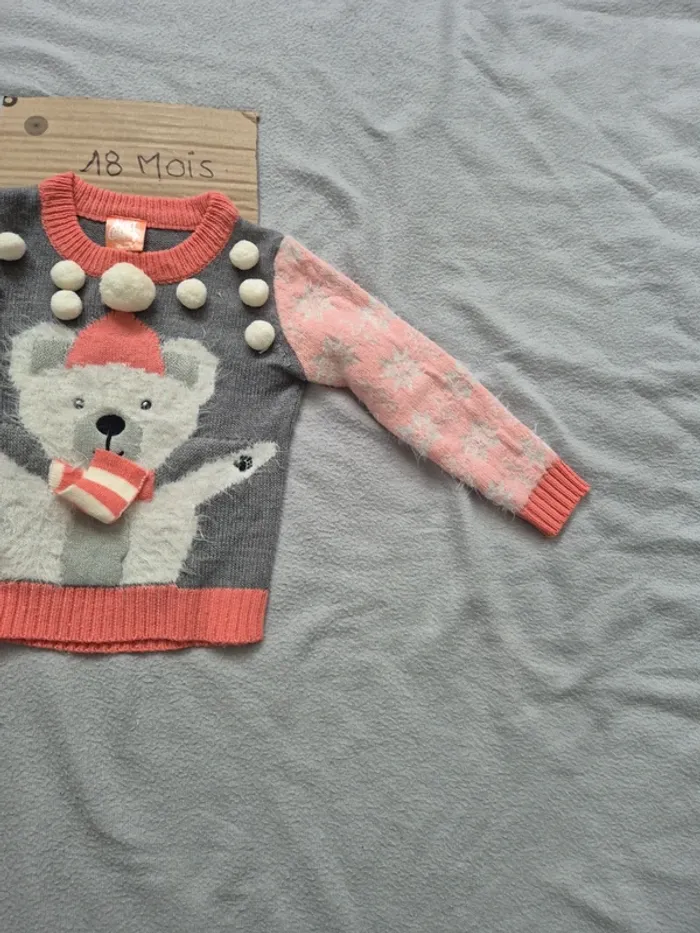 Pull noel 1-2 ans - photo numéro 3
