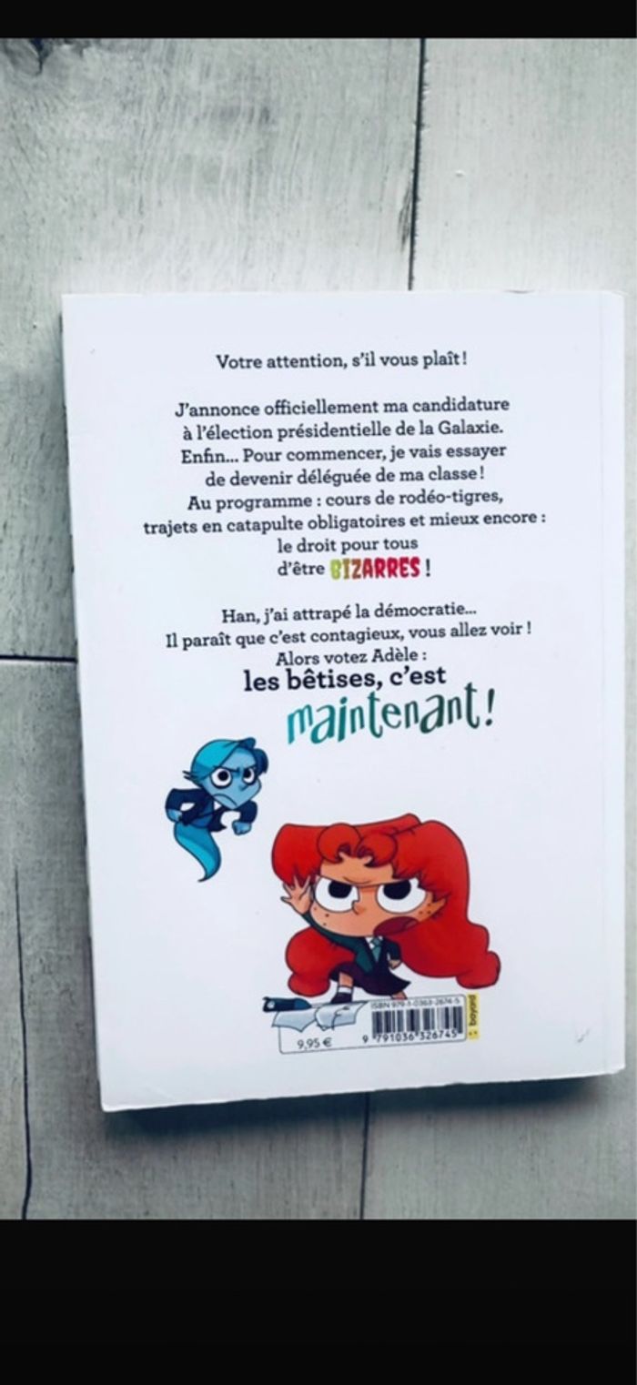 Livre Adèle les bêtises c est maintenant 2 - photo numéro 2