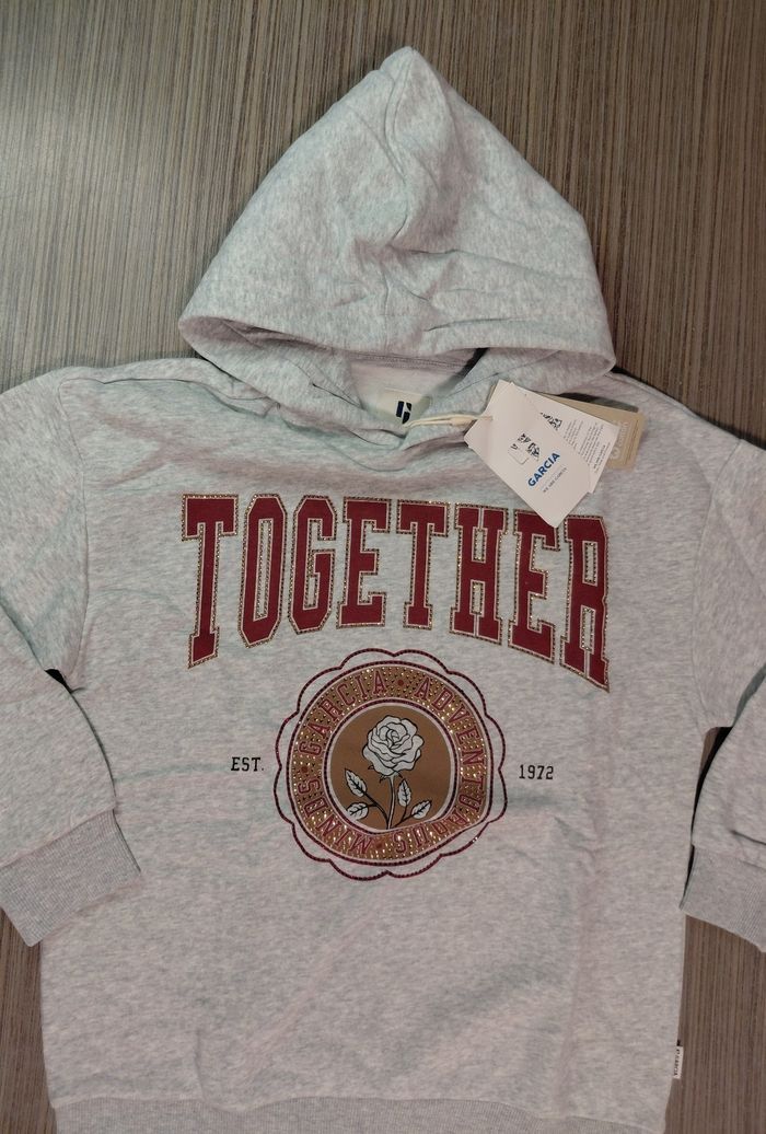 Magnifique sweat à capuche Garcia 🖤 - photo numéro 3