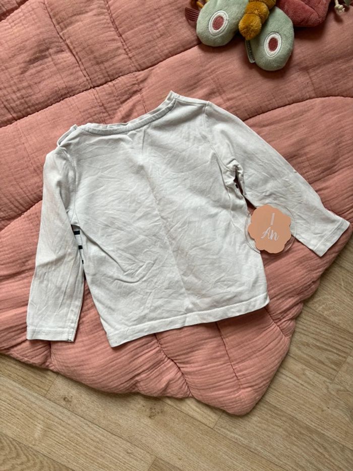 Tee-shirt manche longue marinière - photo numéro 4