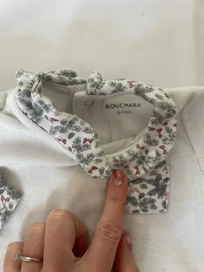 Pyjama et body assorti bébé fille Bouchara – Taille 6 mois - photo numéro 5