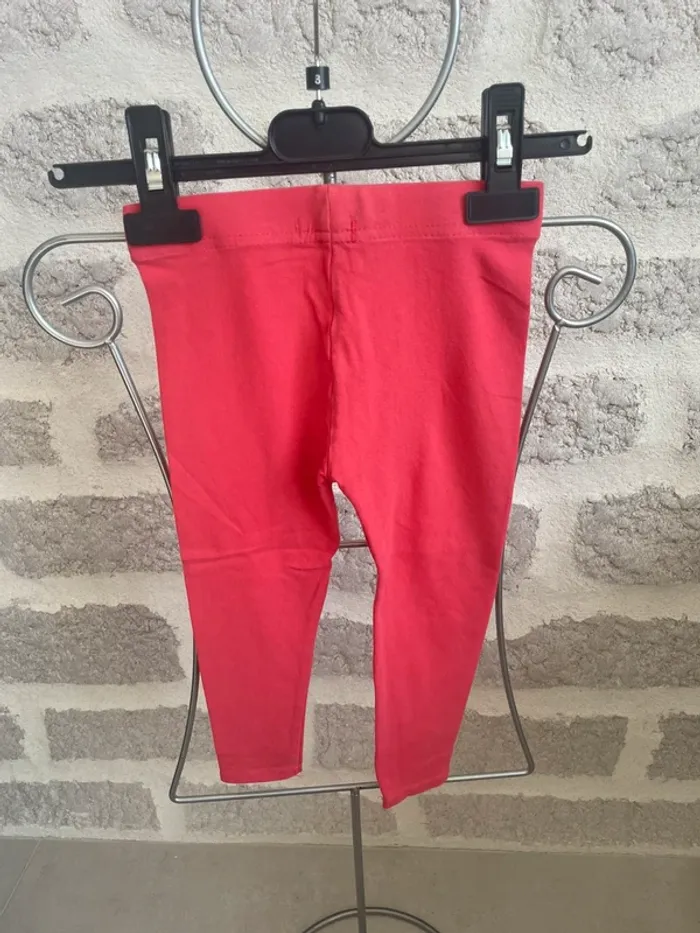 Pantalon Leegings fille rose fushia 3 ans in extenso - photo numéro 3