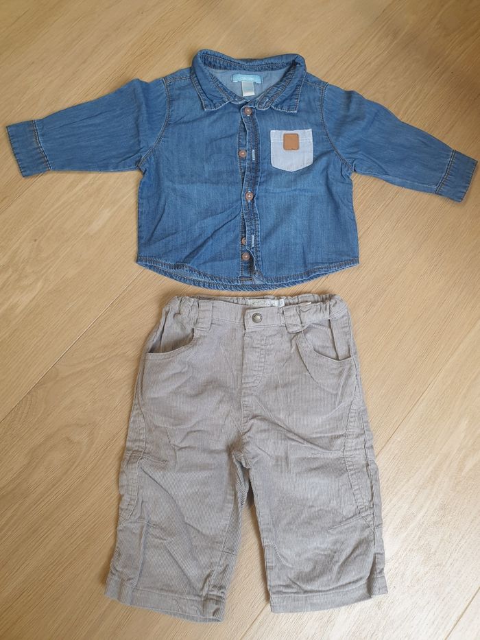 Tenue 9 mois ensemble garçon - photo numéro 2