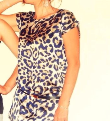 Robe  léopard