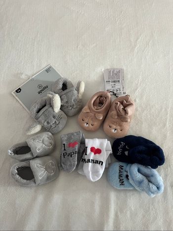 Lot de chaussons - bébé