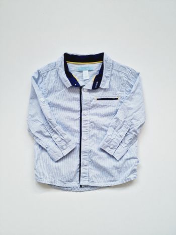 Obaïbi - Chemise manches longues, lignée (12 mois)