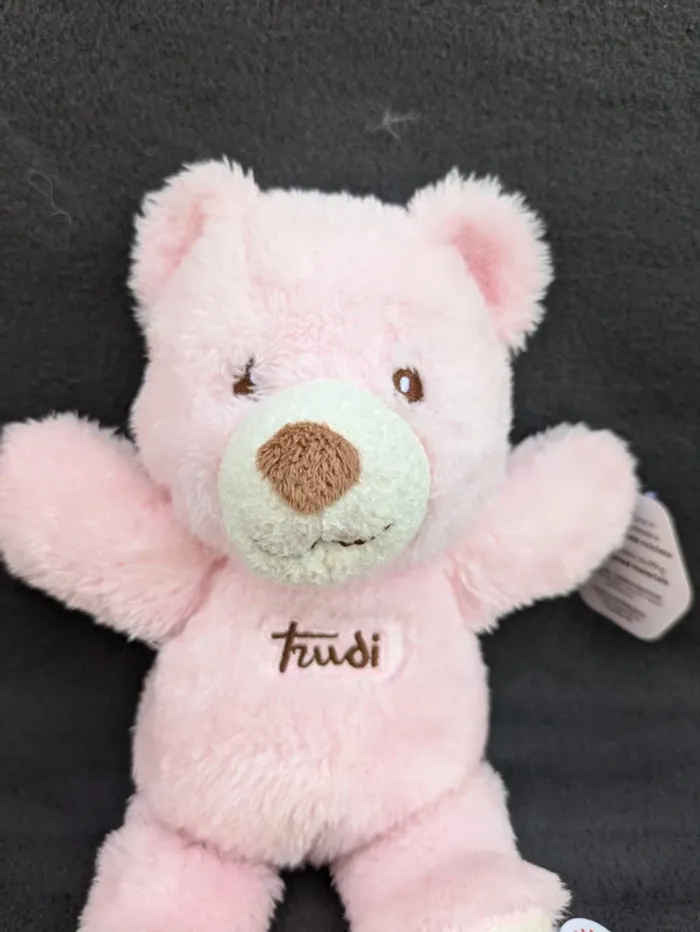 Peluche Ours musical Trudi neuf - photo numéro 3
