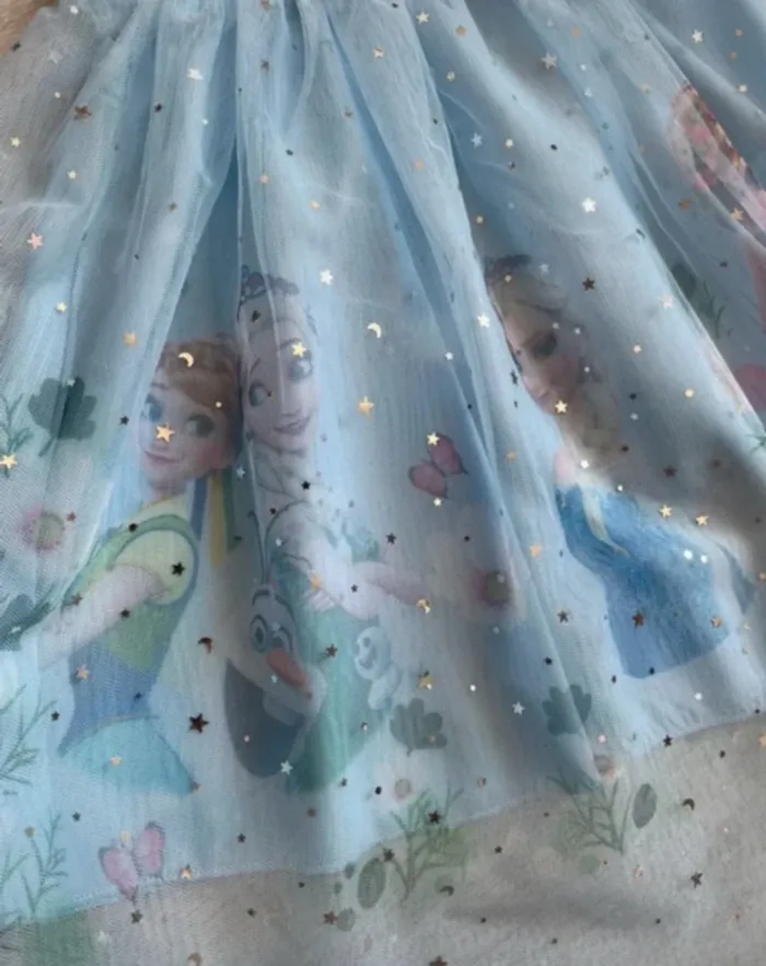 Jolie robe Reines des Neiges 5 ans - photo numéro 4