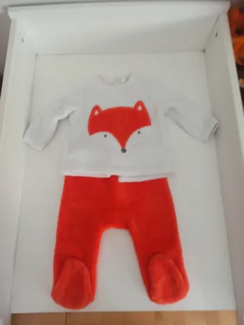 Pyjama epais 2 pièces