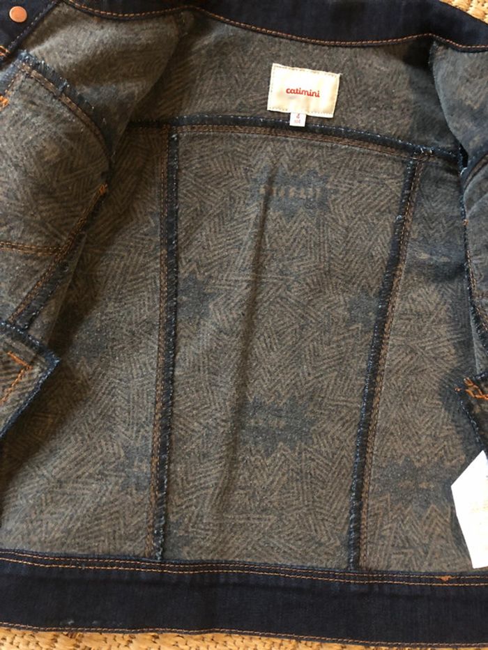 Veste en jean - taille 4 ans - photo numéro 6