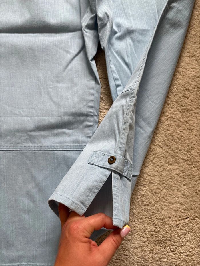 Pantacourr damarr bleu taille 48 - photo numéro 6