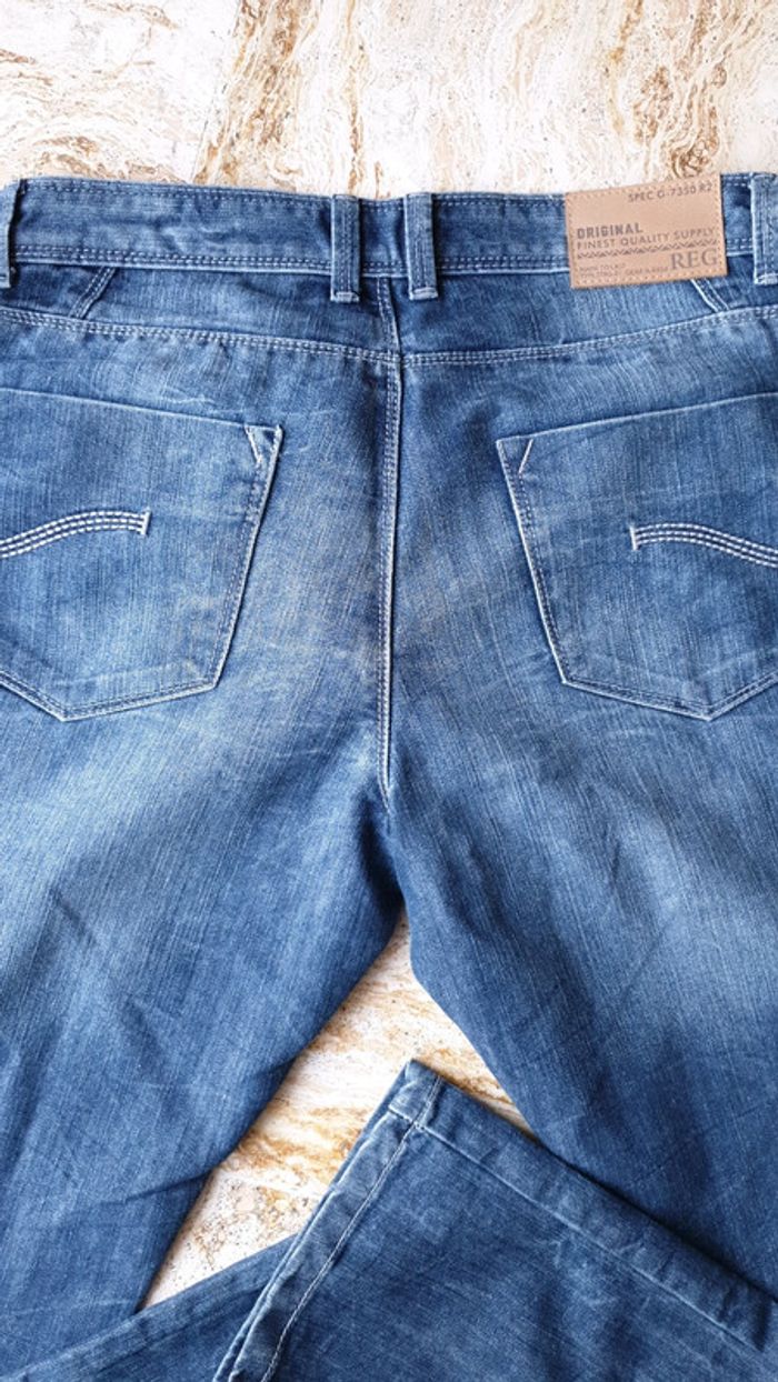 Jean homme casual 40 bleu - photo numéro 8