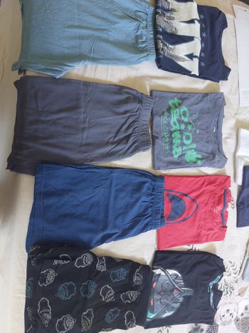 Lot de 4 pyjama garçon 12 ans