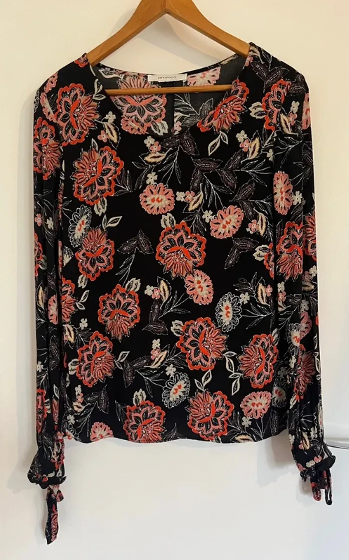 Blouse fleurie Promod - taille XS