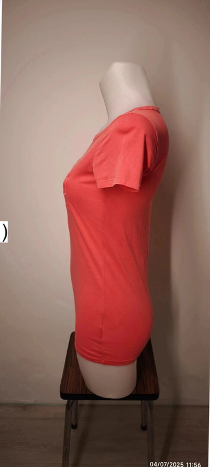 T-shirt Gap femme Taille XXS Rose - photo numéro 3