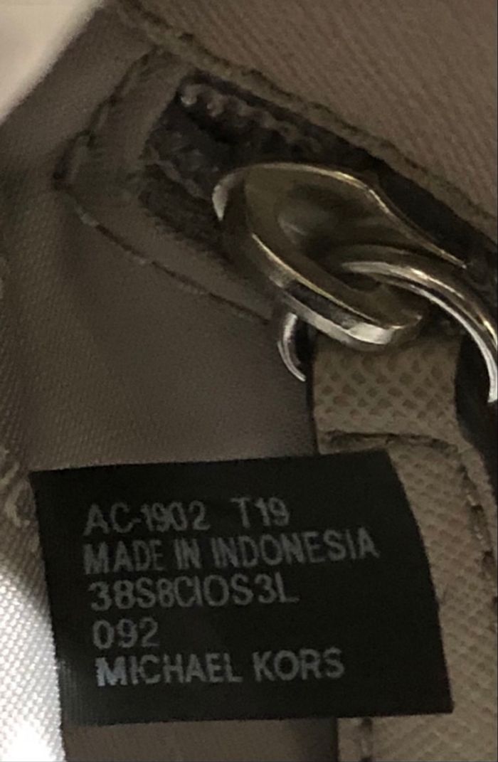 Sac à main taupe - Michael Kors - photo numéro 7