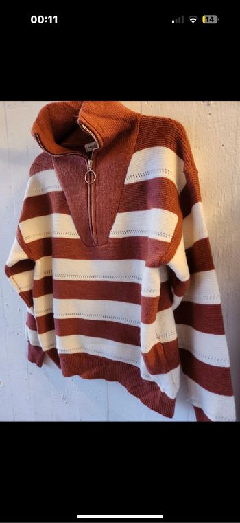 Pull col montant camionneur Emi - Jo
