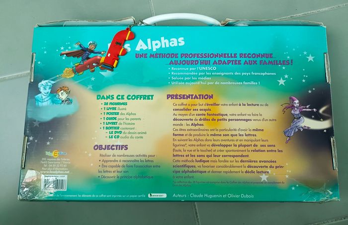 Le grand coffret des lettres des Alphas - Apprendre à lire - photo numéro 10