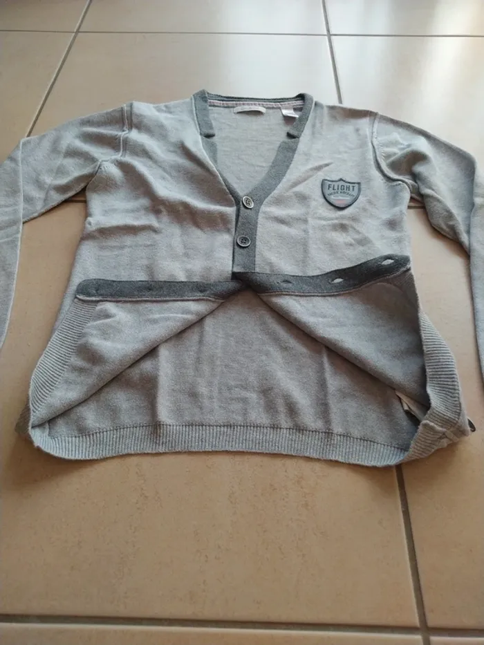 Gilet garçon taille 10 ans marque Okaïdi - photo numéro 6
