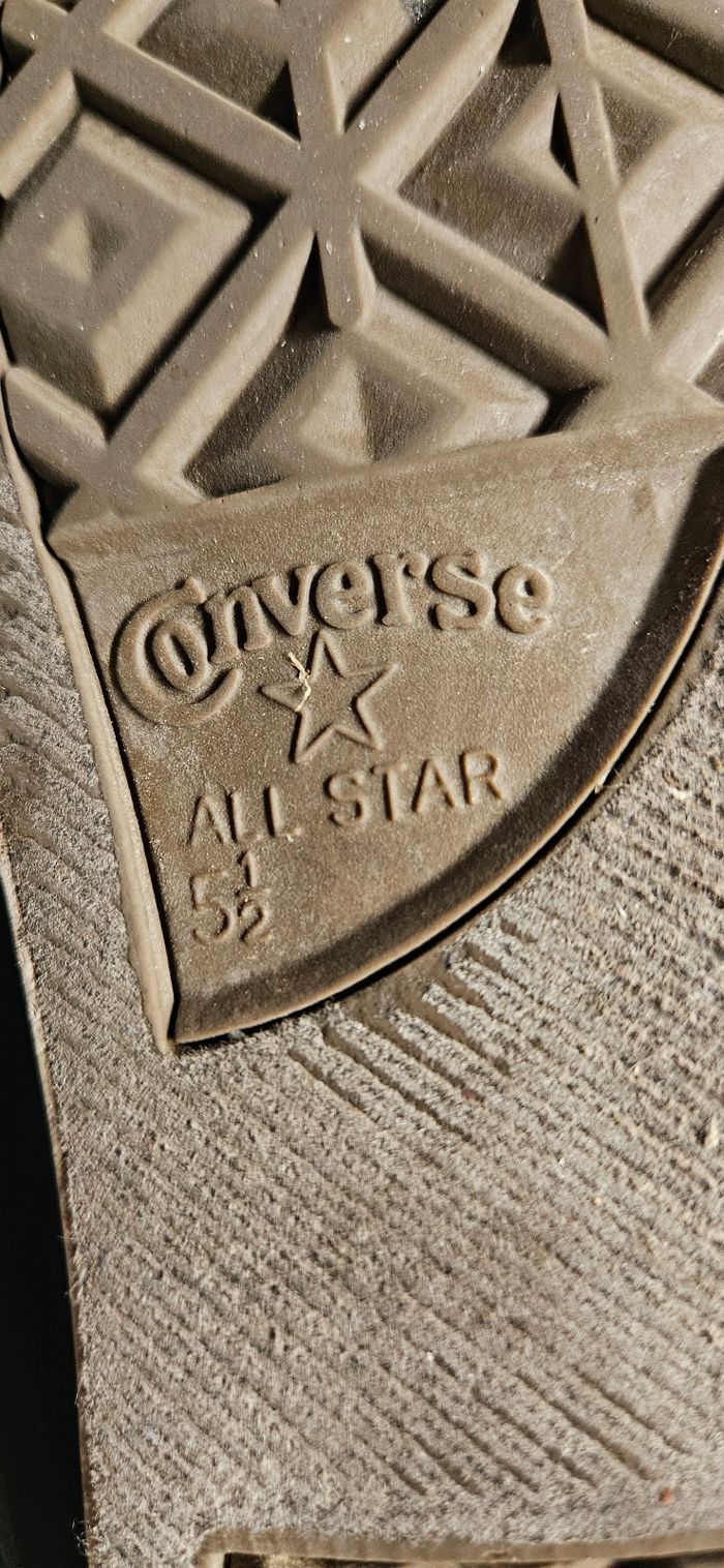 Converse ALL STAR noires - Taille 38 - photo numéro 8