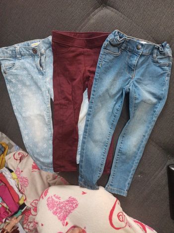Lot pantalon