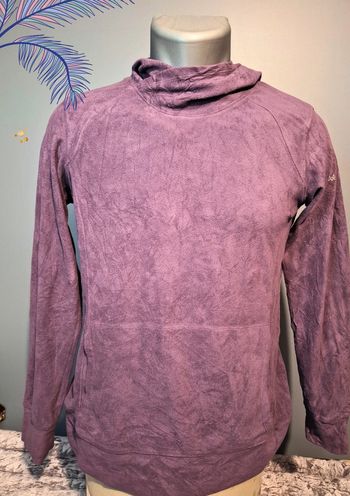 Polaire fine columbia violette - taille M