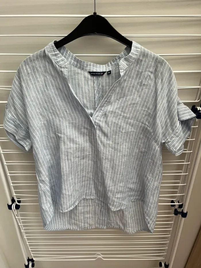 Blouse lignée