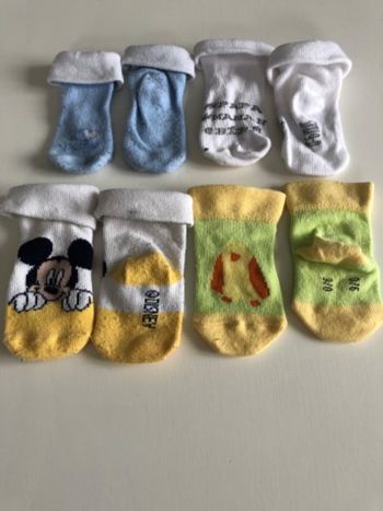 4 paires de chaussettes naissances