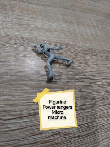 Figurine power rangers micro machine