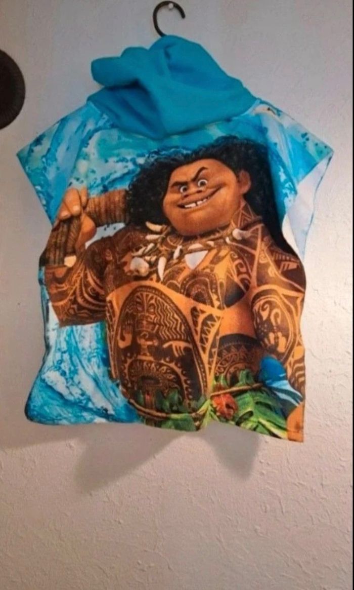 Poncho de bain vaiana - photo numéro 9