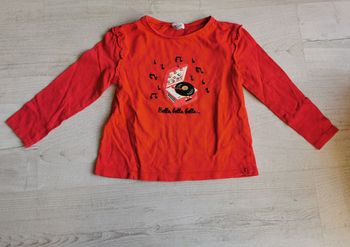 T shirt manche longue 4 ans tape a l'œil