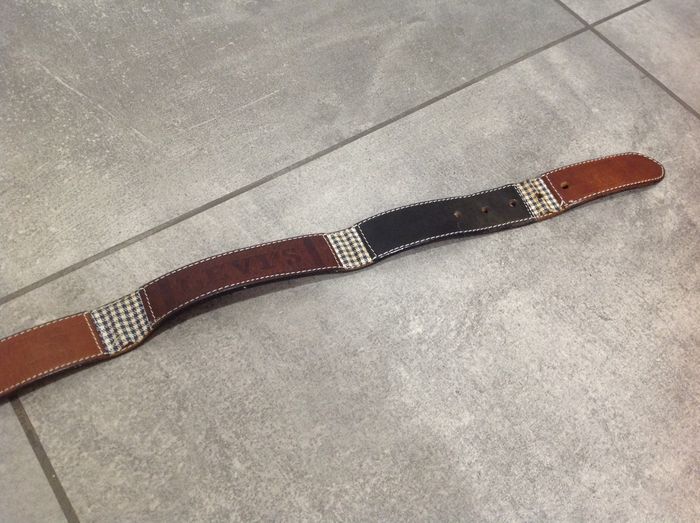 Ceinture homme en cuir marron vintage Levis - photo numéro 2